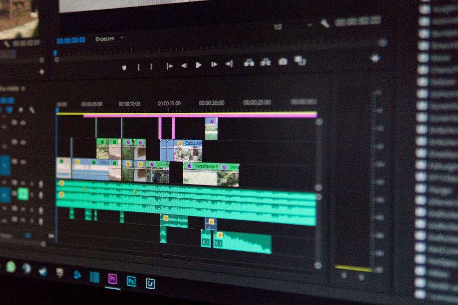 final cut pro editing a podcast project