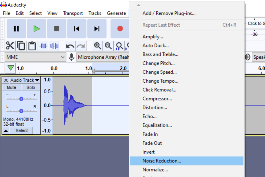 How To Remove Background Noise & Static In Audacity