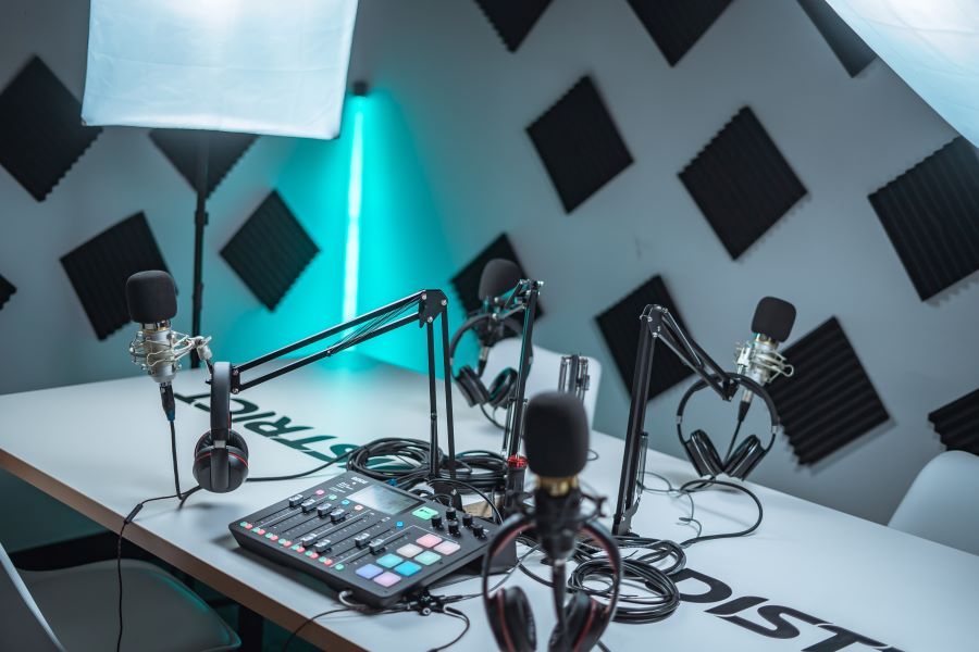 podcast studio