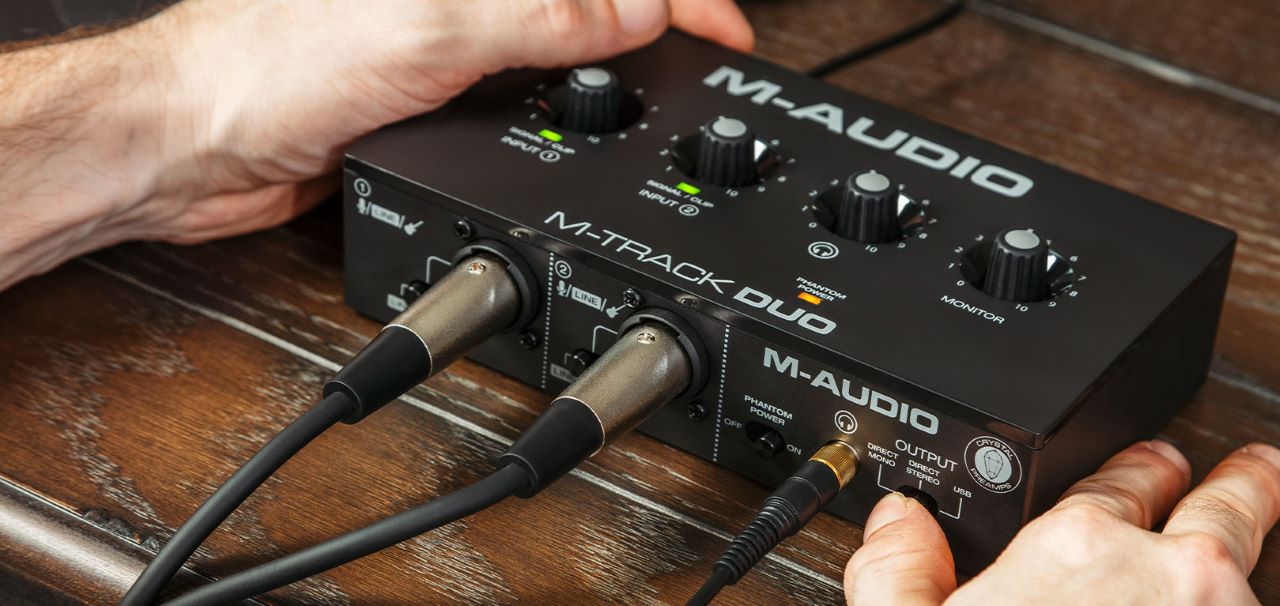 The M-Track Duo, one of our choices for the best Thunderbolt audio interface for Logic Pro X, offers 2-Channel USB recording interface for Mac and PC.