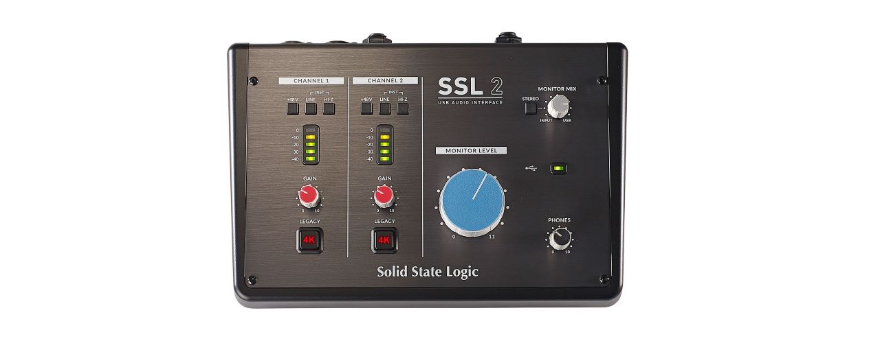 The SSL 2, one of the best audio interface for Shure SM7B, is equipped with all the tools that creators need to make incredible sounding content. 