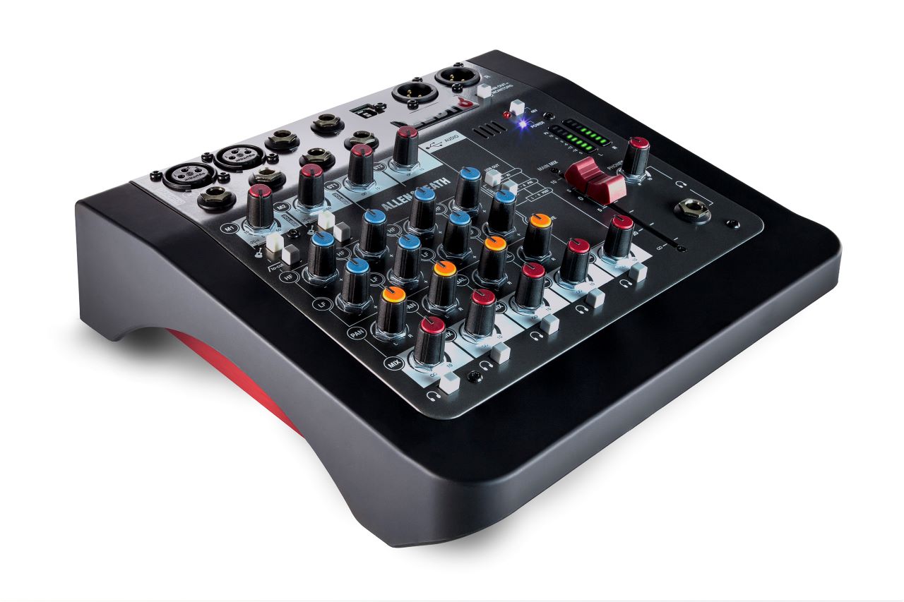ZEDi-8 is a multi USB microphone mixer that offers high-quality DI for guitars and other instruments.