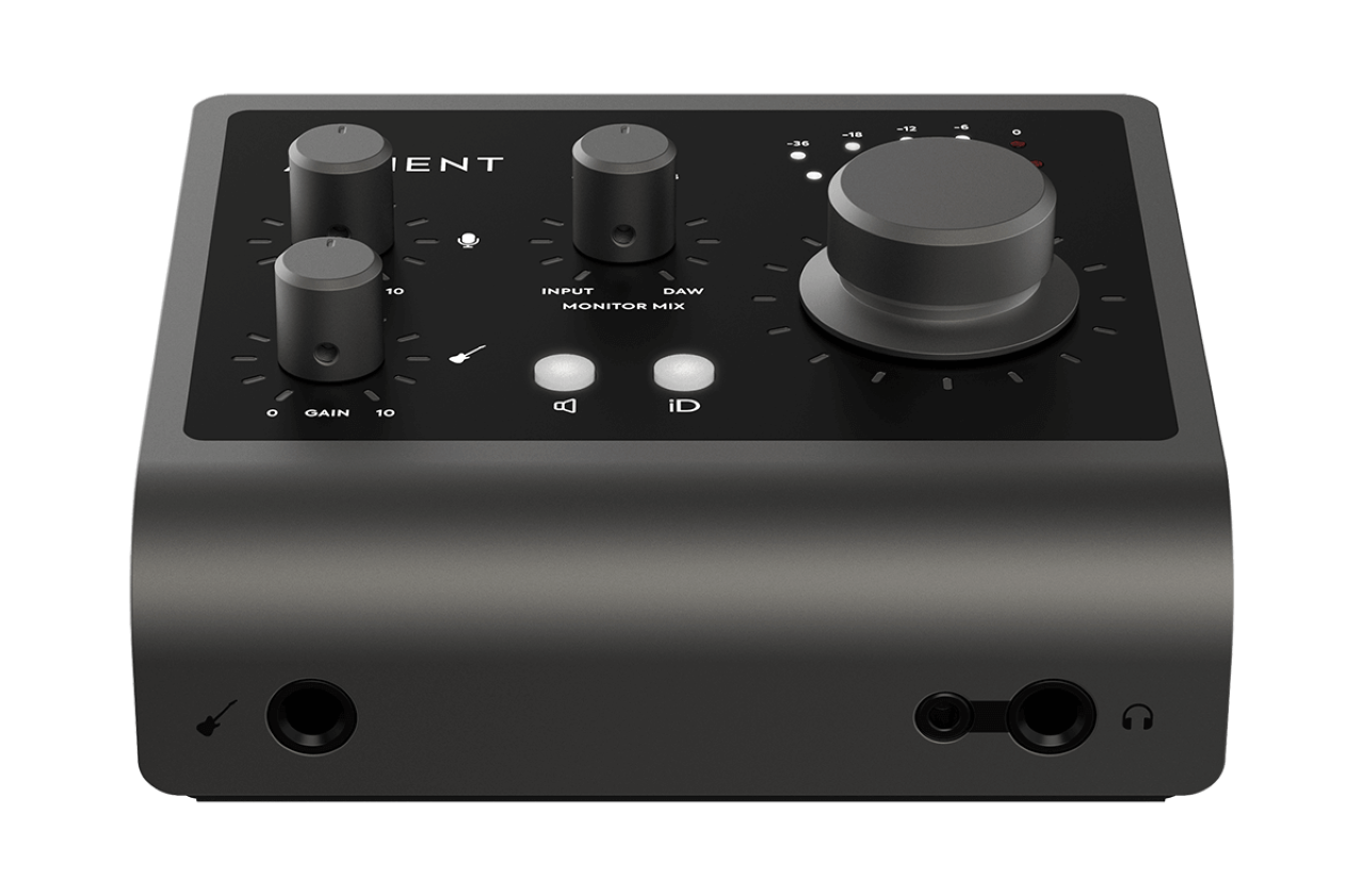 The iD4, one of our choices for the best Thunderbolt audio interface for Logic Pro X, provides class-leading conversion and sample rates up to 96kHz / 24-bit.