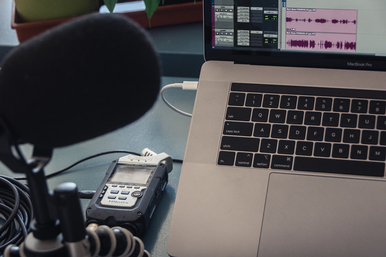 Schedule a weekly cleaning session for your podcast studio setup. A soft cloth can wipe away most surface grime.