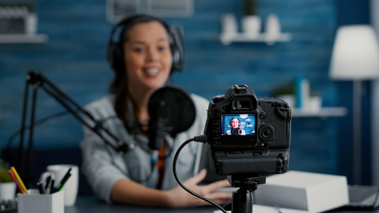 Best podcast video camera: A higher frame rate, like 60fps, offers smoother video playback, especially when there's a lot of motion.