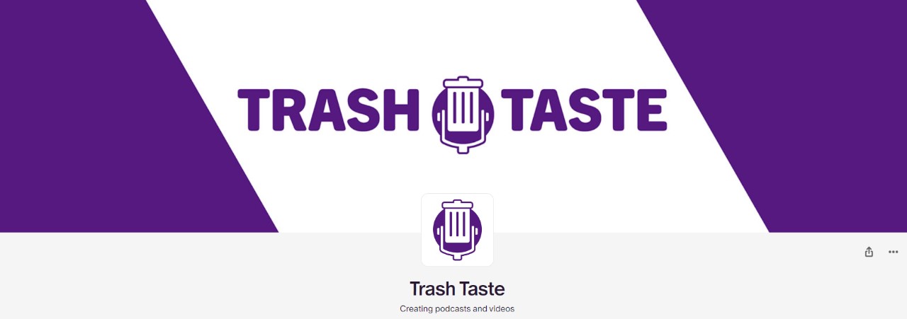Patreon top podcasts: "Trash Taste Podcast" focuses on a variety of topics, including Japanese culture, anime, and personal experiences of living in Japan.