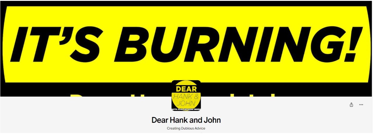 Patreon top podcasts: "Dear Hank & John" stands out for its unique blend of humor, advice, and community engagement.